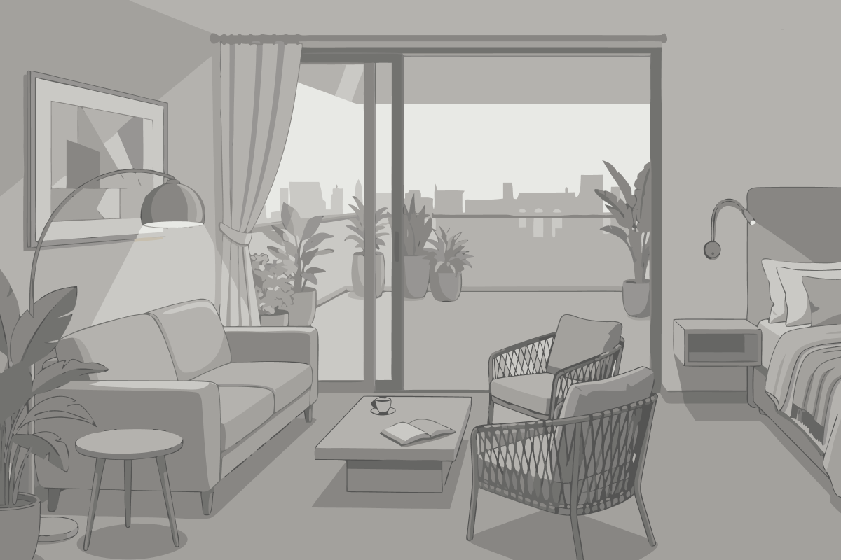 Double or Twin Room with Harbour View